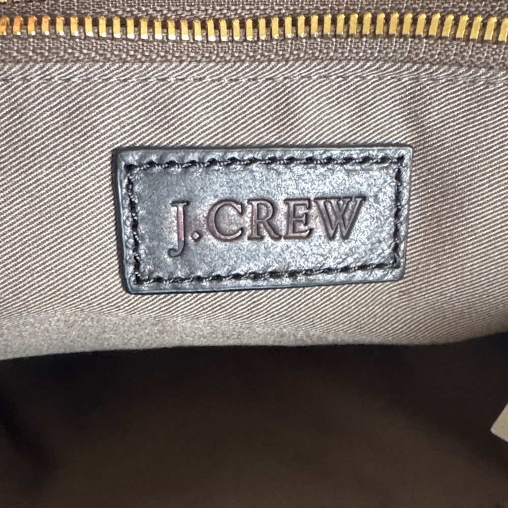 J. Crew Margate Pebble Leather Satchel 77642 - Picture 8 of 8